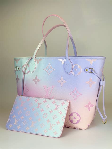 louis vuitton pastel tote bag|authentic louis vuitton tote bags.